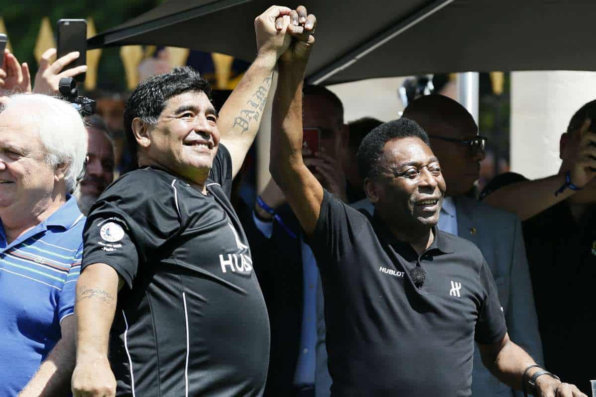 I love you, Diego' - Pele pens message for Maradona